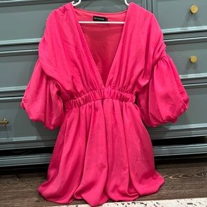PLT Pink Puff Dress